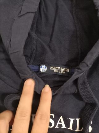 Felpa bambino north Sails anni 10
