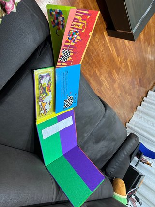 ELMER Libro juegos infantil