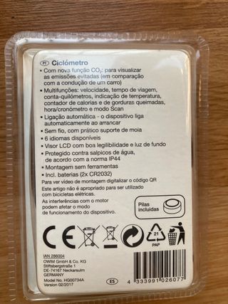 Contador para bicicleta