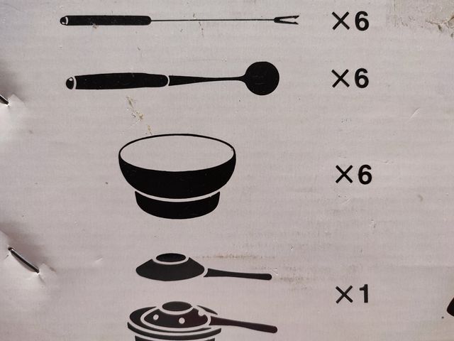 Set fondue 23 piezas