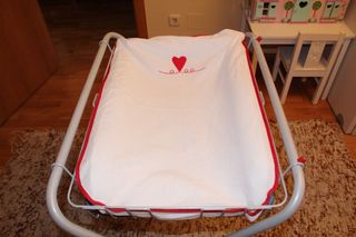 SOPORTE DE BAÑERA O CAMBIADOR PLEGABLE