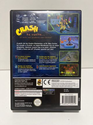 Crash Bandicoot La Venganza de Cortex Game Cube