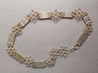 Cinturón (Ref. CI-6) dorado con flores