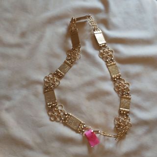 Cinturón (Ref. CI-6) dorado con flores