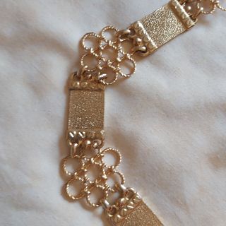 Cinturón (Ref. CI-6) dorado con flores