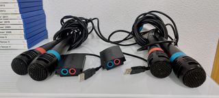 Microfonos singstar y juegos