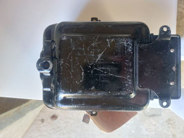 Contador de luz antiguo