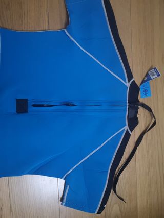 Neopreno manga corta Deep blue