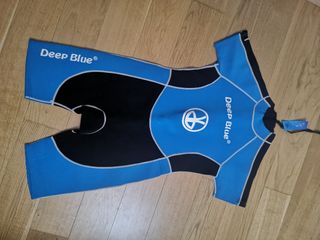 Neopreno manga corta Deep blue