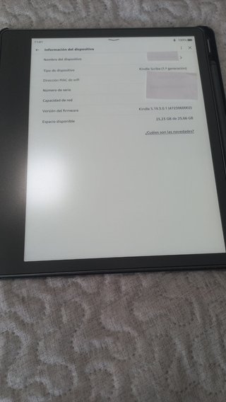 Kindel Scribe 32GB + lapiz premium + funda origami