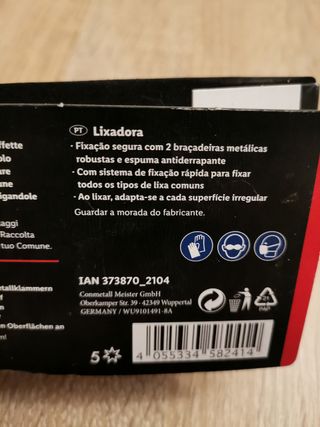 Lijadora de mano con papel de lija