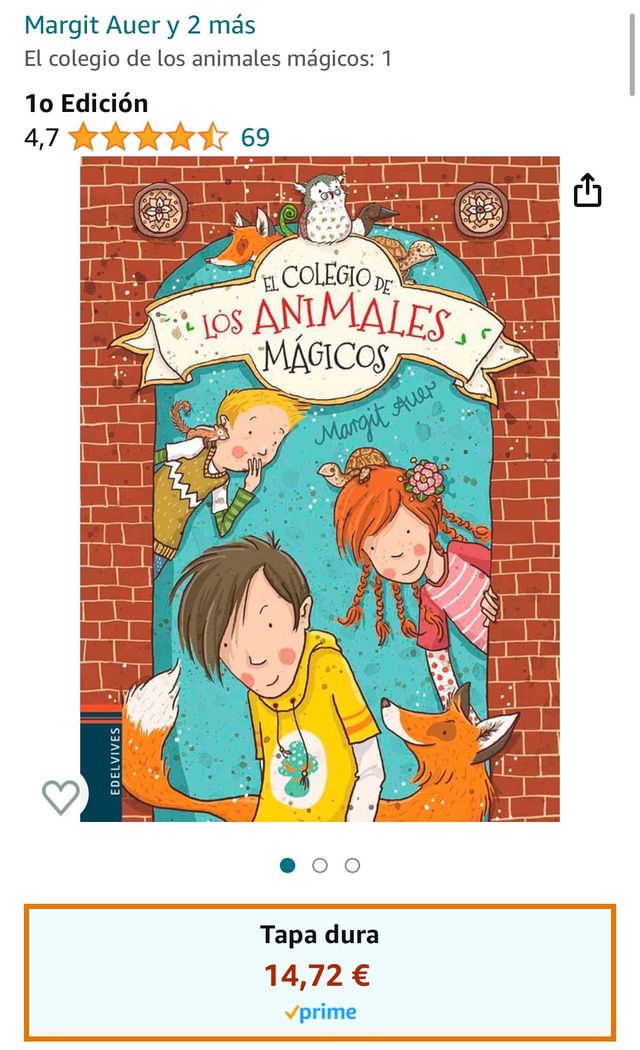 El colegio de los animales magicos 1