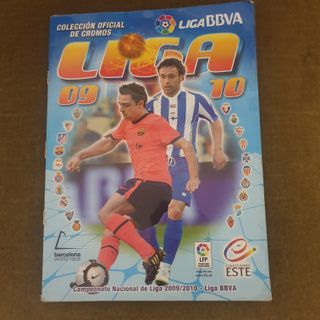 ALBUM CROMOS LIGA BBVA 09-10 FUTBOL ESTE