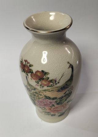 Antiguo jarrón porcelana japonesa 