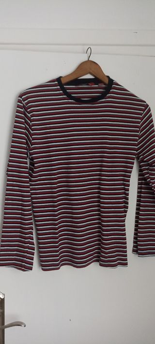 Camiseta rayas zara hombre 