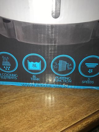 ventilatore purificatore raffrescatore