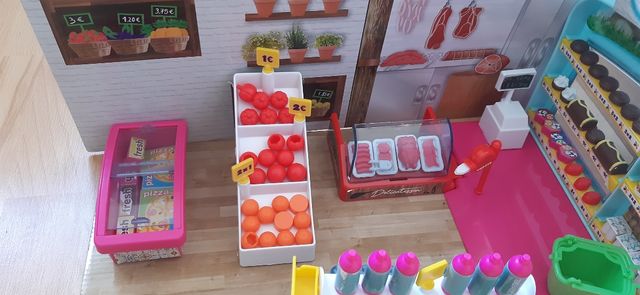 Super súper Barriguitas - supermercado (con caja)