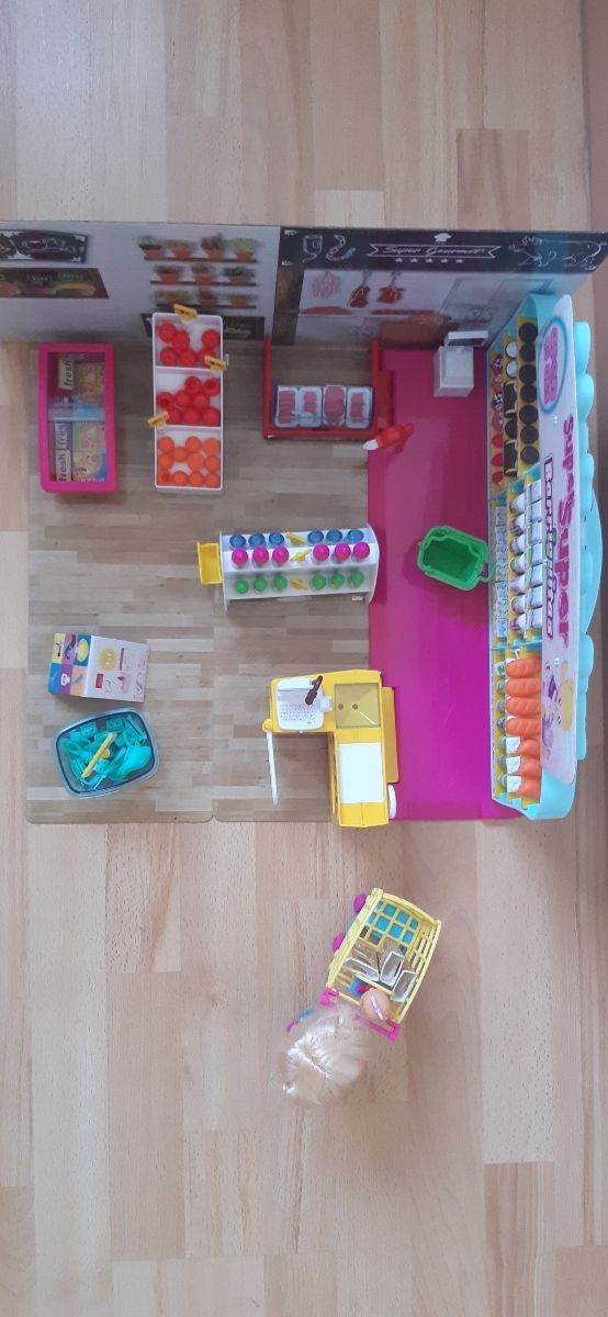 Super súper Barriguitas - supermercado (con caja)