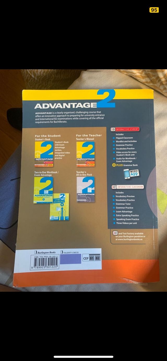 2 Advantage Bachillerato Students Book