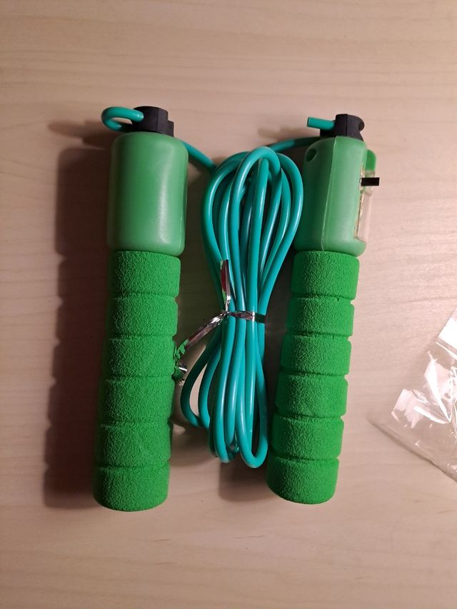 Corda per il salto con contagiri