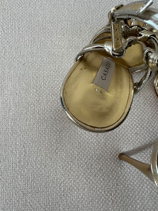 Sandali Casadei dorati