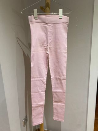 Leggings rosa clarito, nuevos.