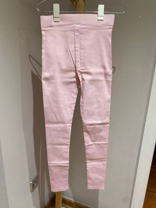 Leggings rosa clarito, nuevos.