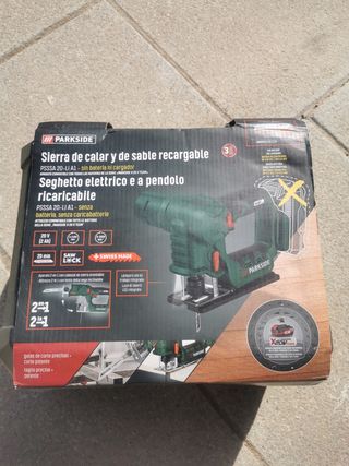 Sierra de calar y de sable recargable