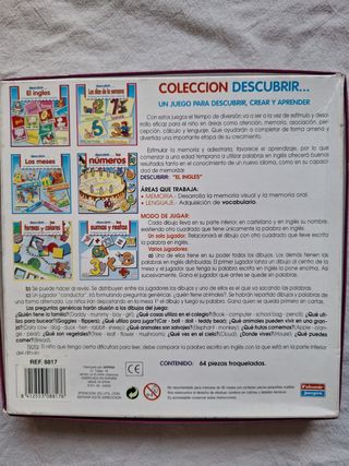 Lote de 2 Juegos de Mesa para niños