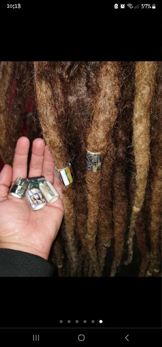 Rastas repaso reparación de raíces medios y puntas