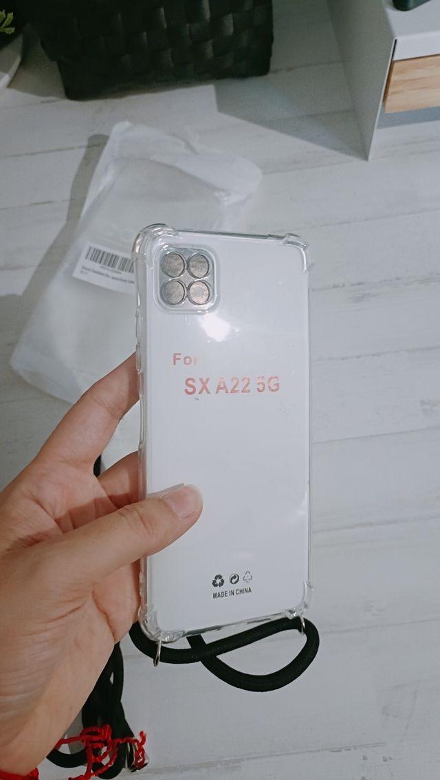 Funda con Cuerda para Samsung Galaxy A22 5G