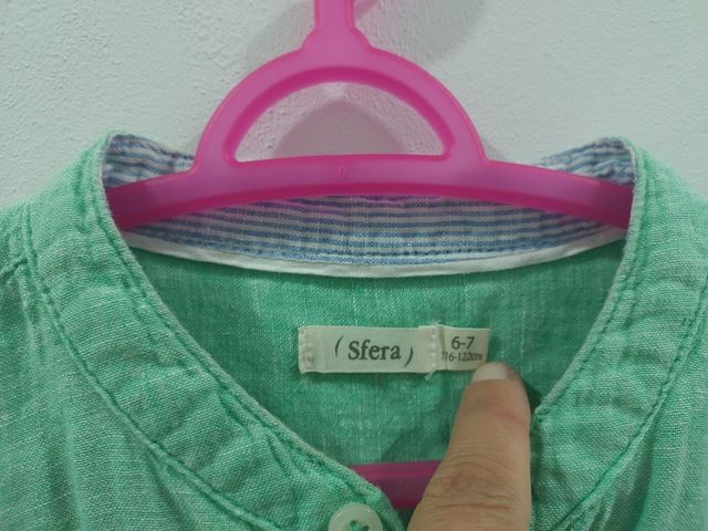 Lote 2 camisas talla 6-7