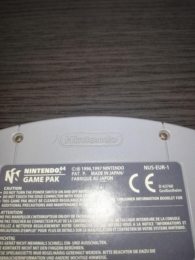 Super Mario 64 + Manual - Nintendo 64