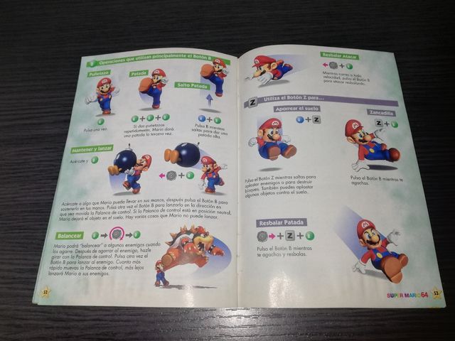 Super Mario 64 + Manual - Nintendo 64