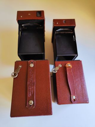 2 box cámeras Kodak Rainbow Hawk-Eye No. 2 (1930)