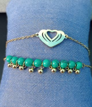 pulseras en acero inoxidables