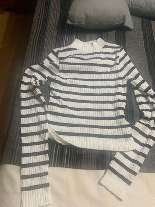 CAMISETA PUNTO DE RAYAS