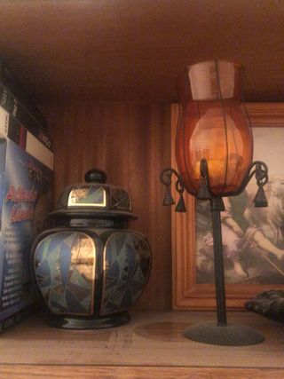 lampara de mesa antigua