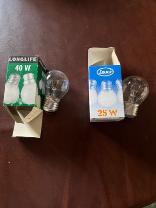 10 lampadine 25w e 40w