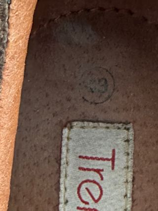 Mocasines ante marrón piel chico talla 43