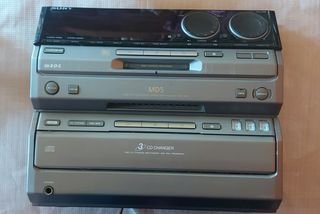 frontal y placas sony hcd-md5