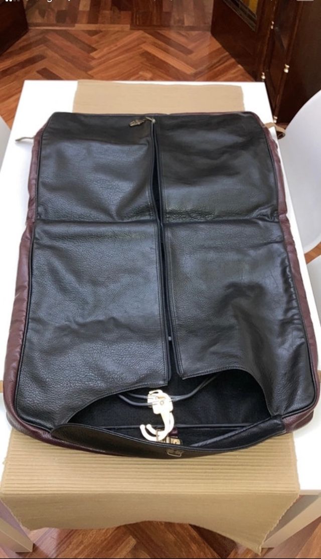 Portatrajes Nobuck Piel