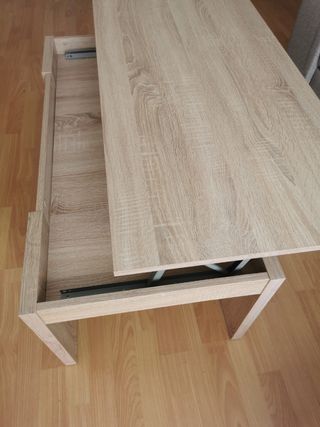 Mesa auxiliar elevable