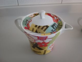 Juego tetera y taza pequeños Sigris