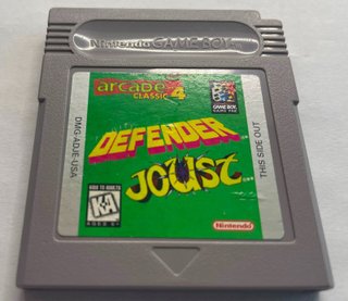 Arcade 4 Classic Defender Joust - Nintendo Gameboy
