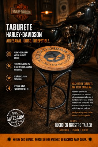 taburete Harley