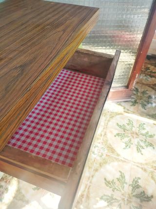 Mesa plegable estilo vintage