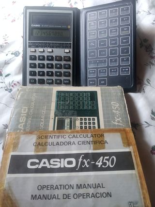 Calculadora Casio FX450
