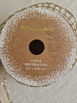 Cinta decorativa Navidad