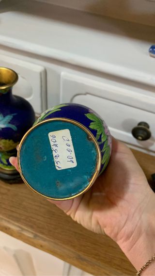 Vasi Cloisonne fine 800